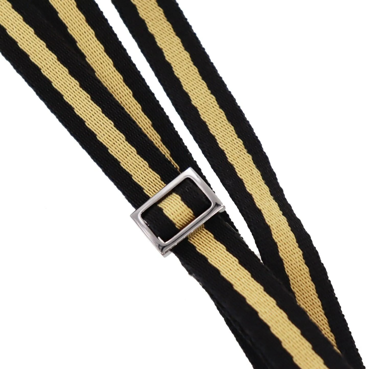 GUCCI Original GG Canvas Web Strip Shoulder Bag Black #AH324