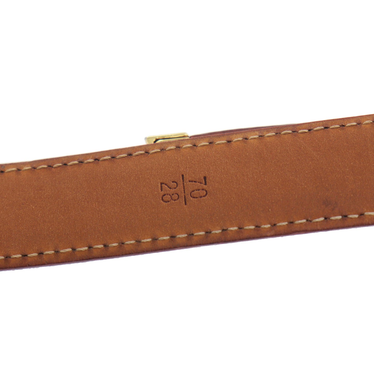 LOUIS VUITTON LV M9272 Multicolor Ceinture Carre White Belt #EG972