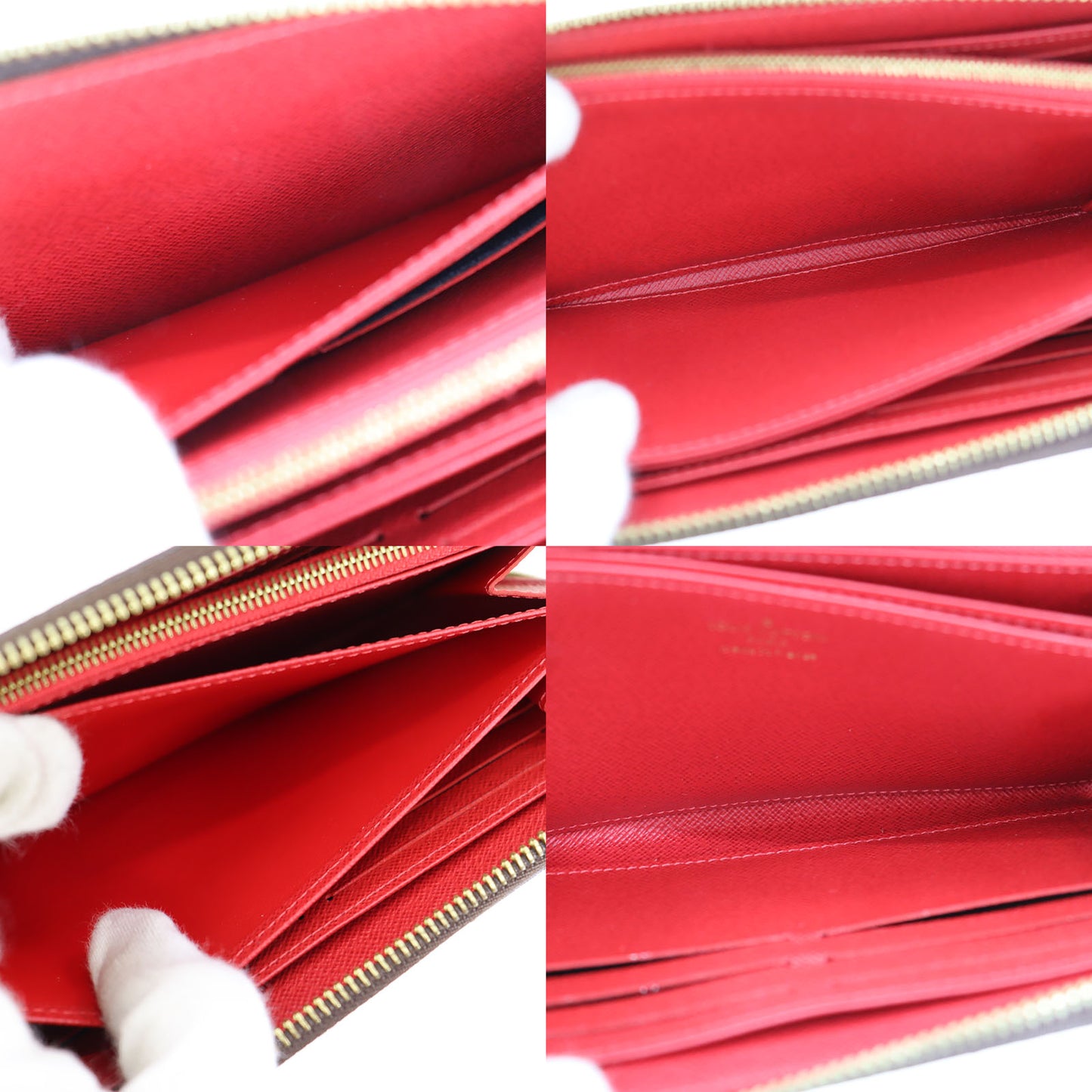 LOUIS VUITTON LV Sticker Zippy Wallet Monogram M62149 #AH594