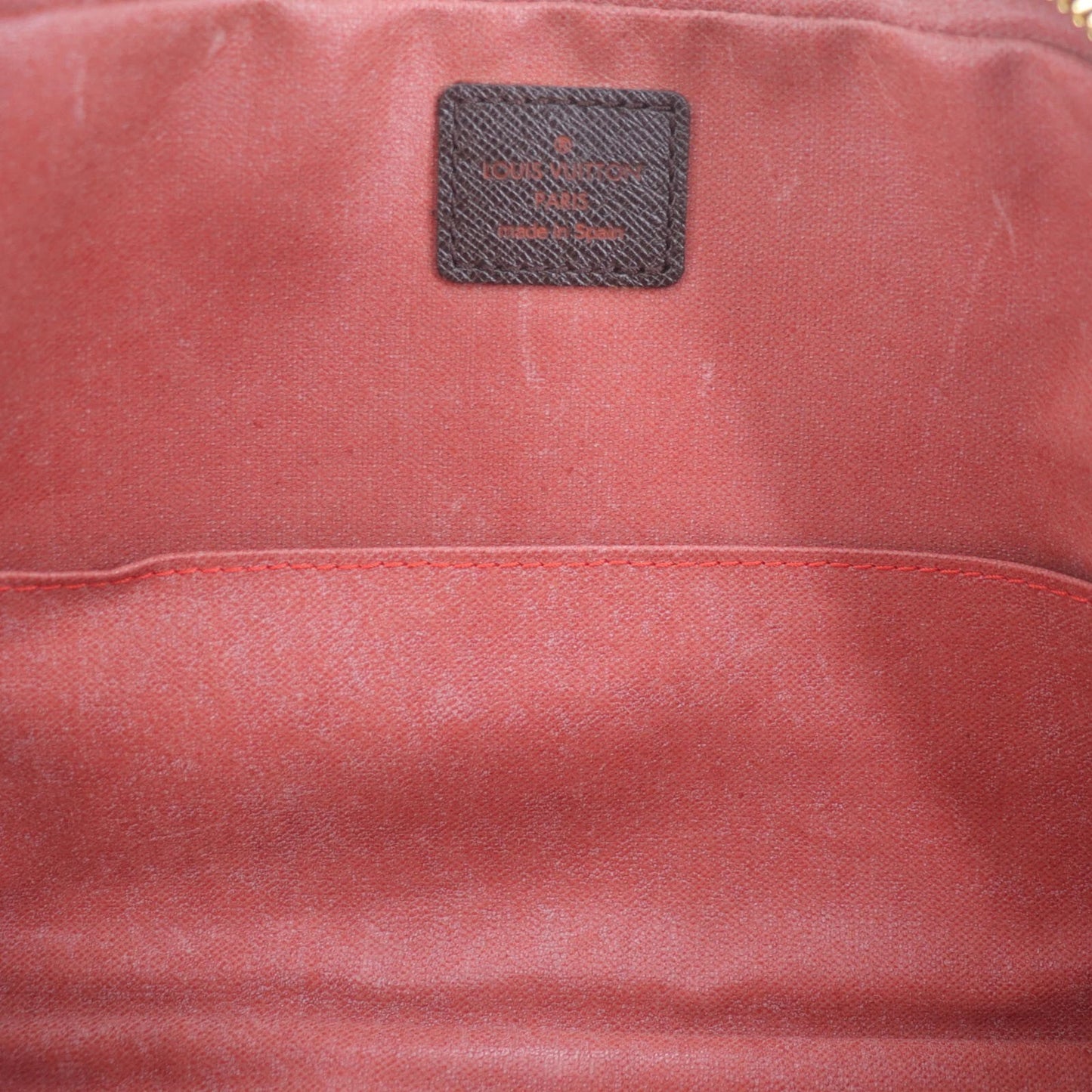 LOUIS VUITTON LV Trousse Toilette Pouch Bag Damier Leather N47623 #CT977