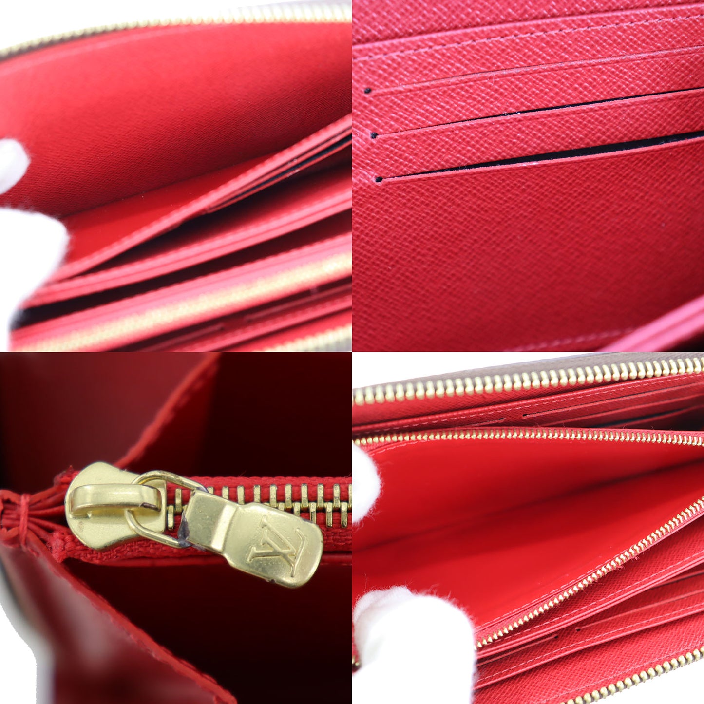 LOUIS VUITTON LV Sticker Zippy Wallet Monogram M62149 #AH594