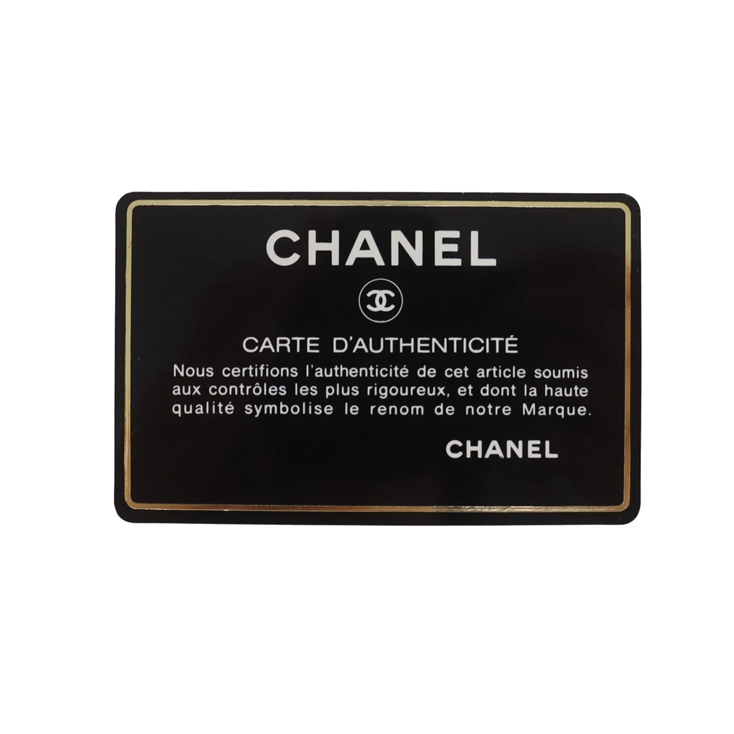 CHANEL CC Logos Coin Purse Black Caviar Skin Leather #CT227