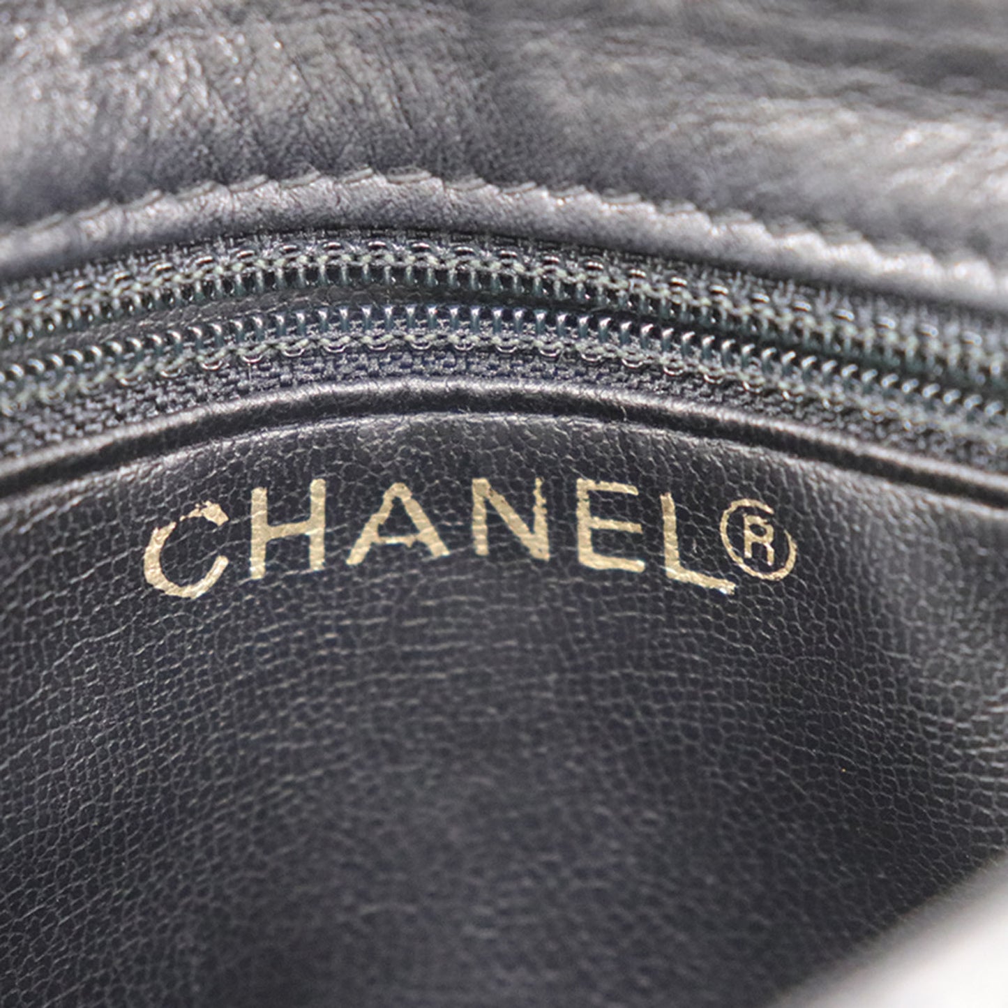 CHANEL Bum Bag Matelasse Lambskin Leather Belt Bag Black #EC582