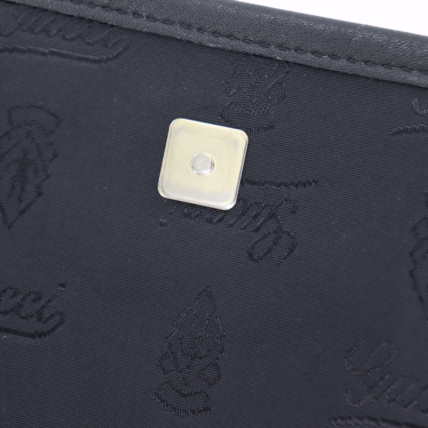 GUCCI Shima Shoulder Bag Black Leather #BS113