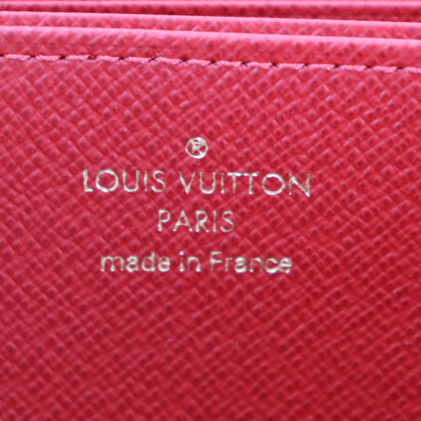LOUIS VUITTON LV Sticker Zippy Wallet Monogram M62149 #AH594