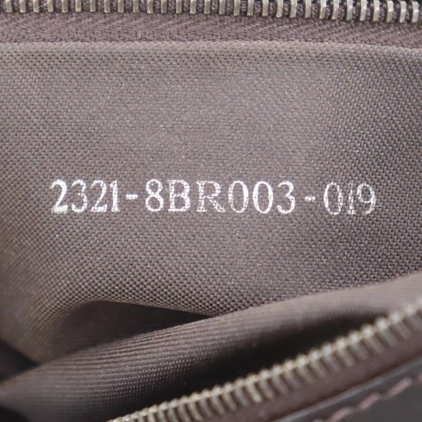 FENDI Zucca Mamma Bucket Handbag Brown #CT64