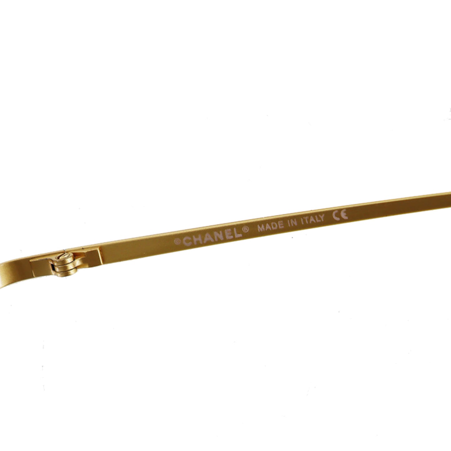CHANEL Rimless Medical Glasses Sunglasses Blue Eye Wear #CH54