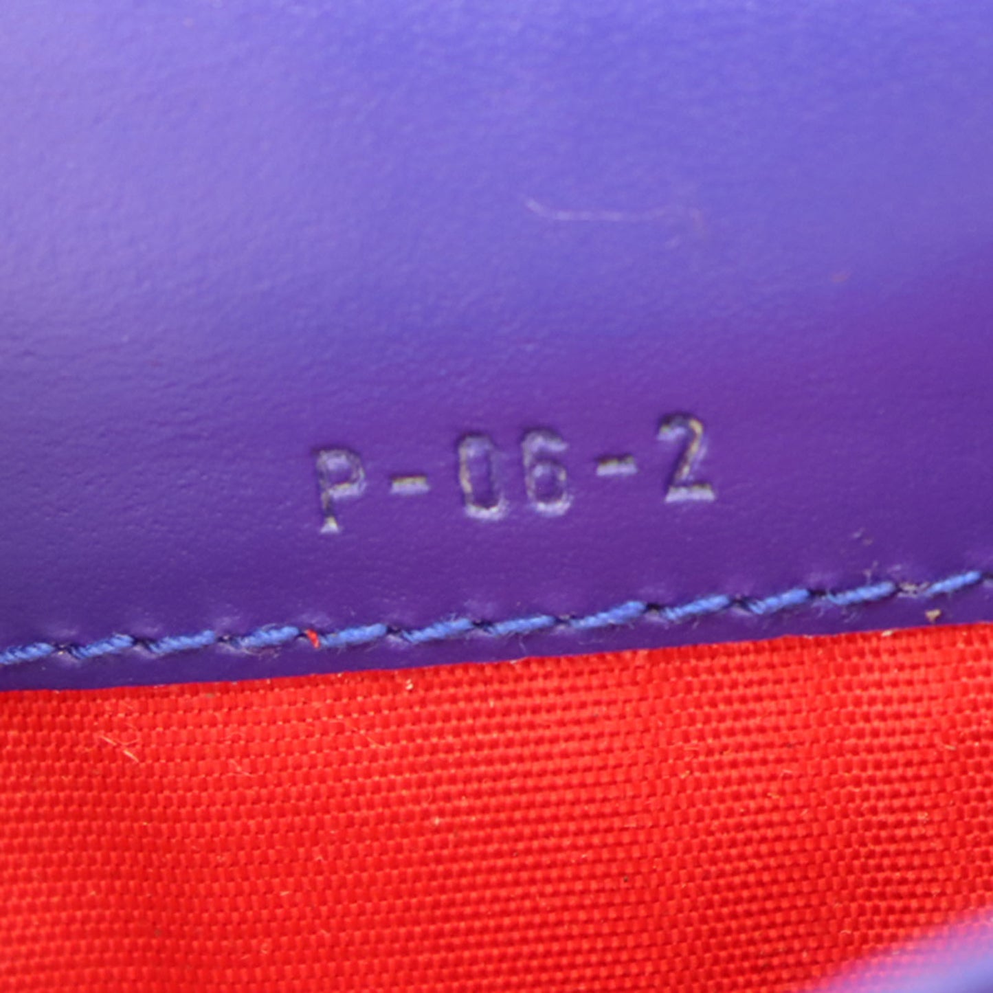 CELINE Logos Coin Purse Blue Leather #CA359