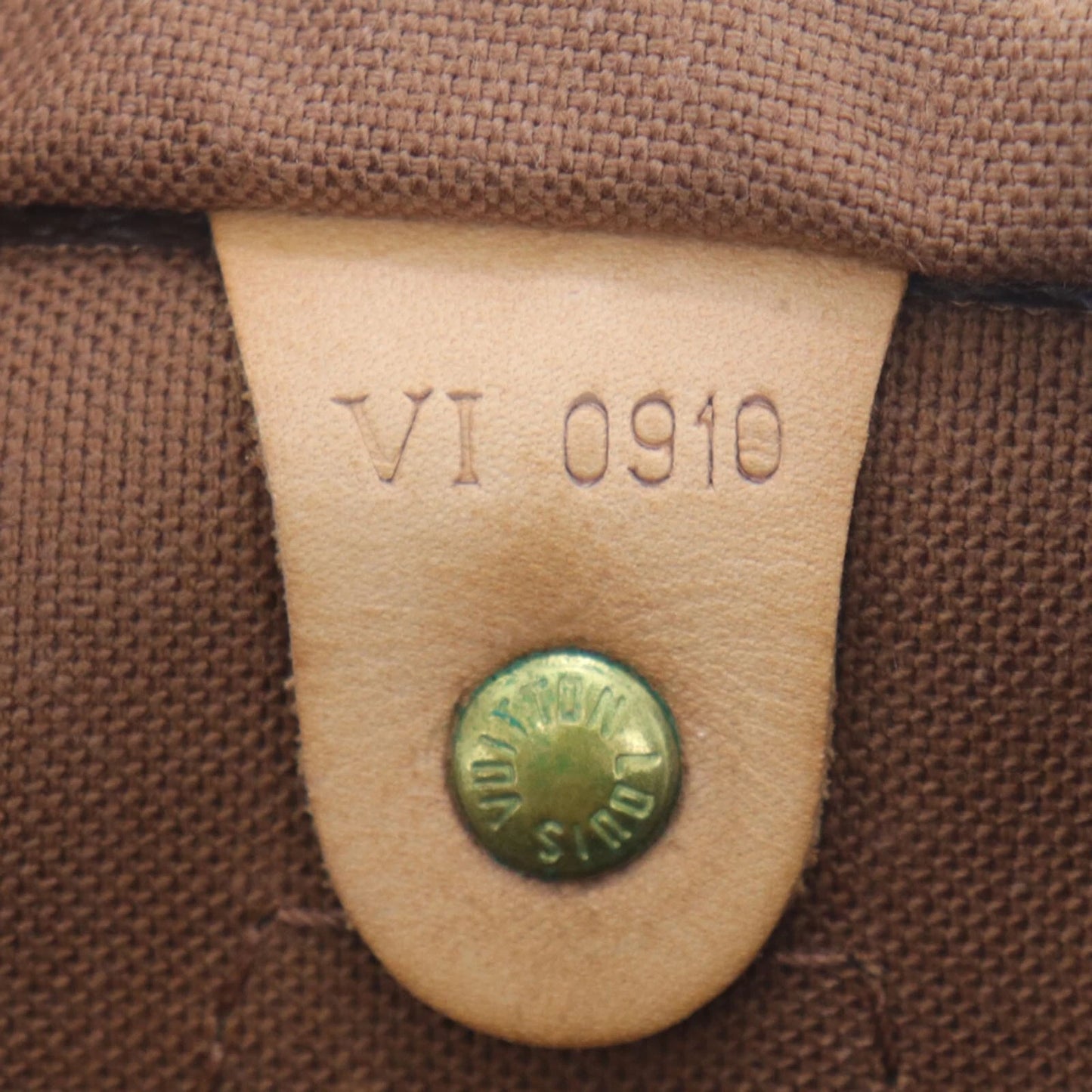LOUIS VUITTON LV Speedy 30 Handbag Monogram Leather M41108 #AG874