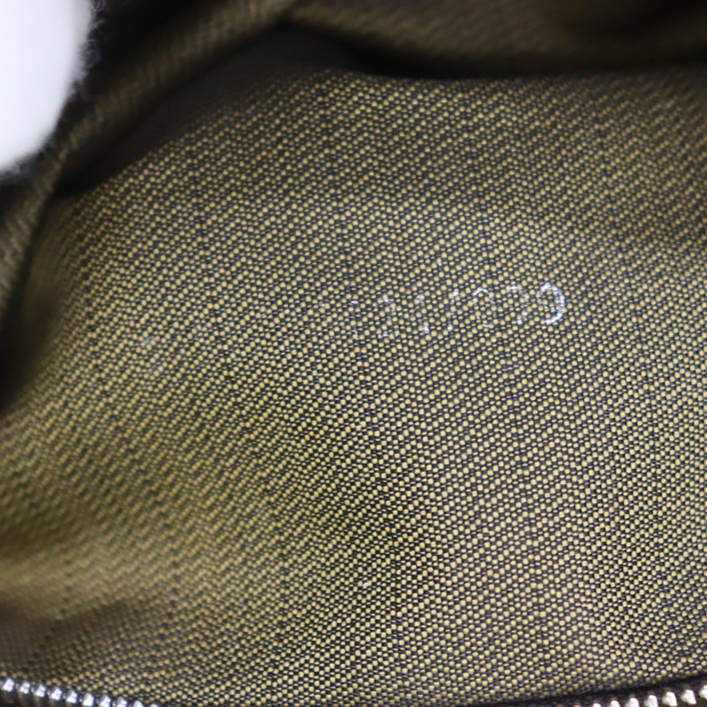 FENDI Zucca Mamma Bucket Handbag Brown #CO753