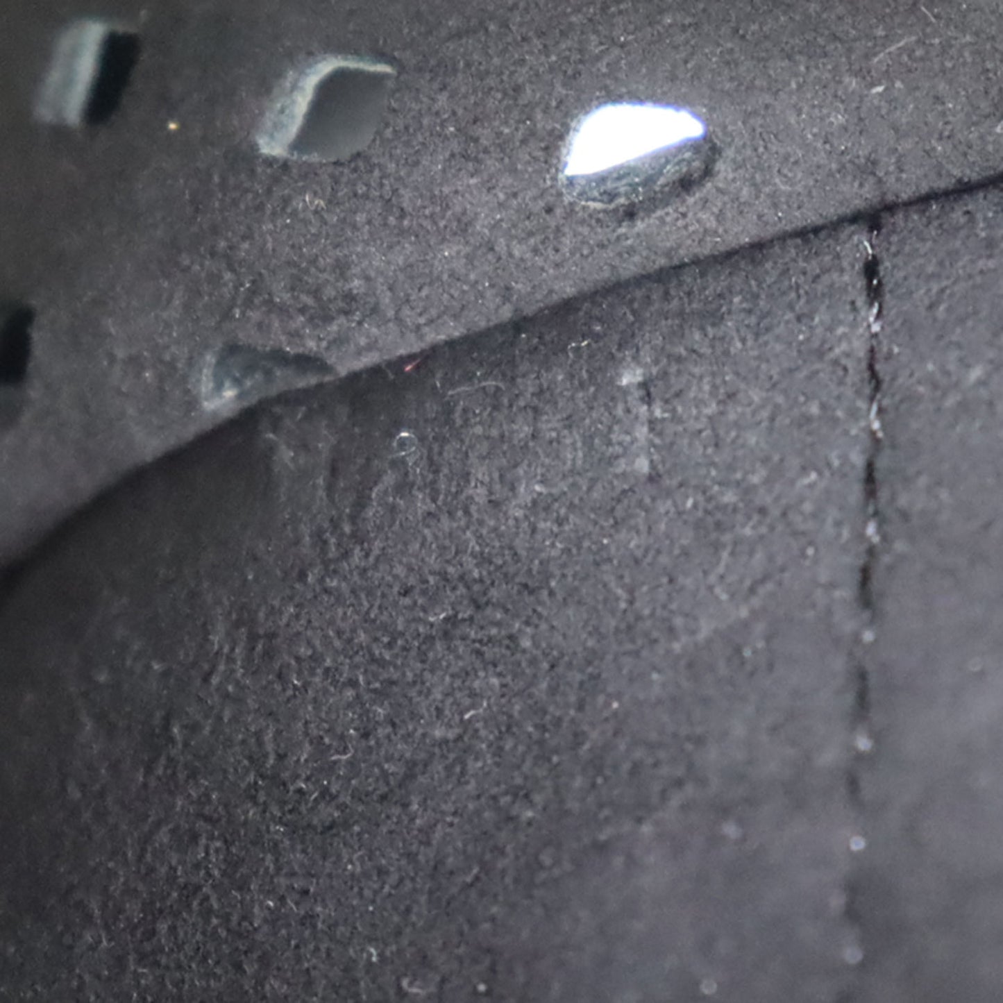 LOUIS VUITTON LV Saumur 2012 Shoulder Bag Black Leather M94072 #CF697