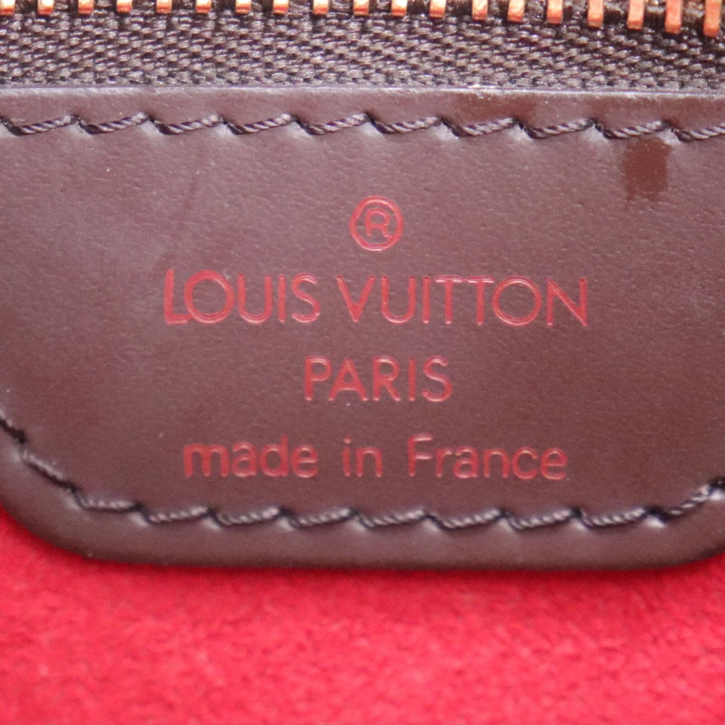 LOUIS VUITTON LV Looping MM Shoulder Bag Damier Leather N51157 #DA999