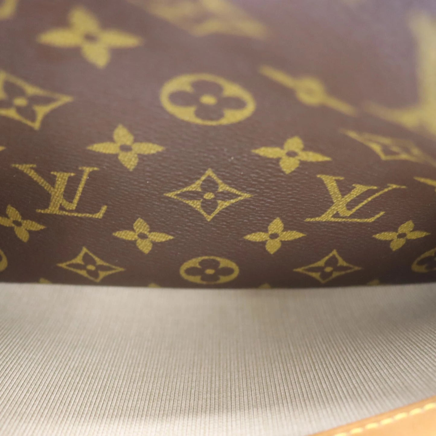 LOUIS VUITTON LV Reporter PM Shoulder Bag Monogram Leather M45254 #BO87