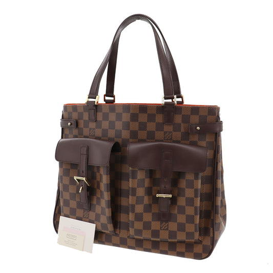 LOUIS VUITTON Uzes Shoulder Tote Bag Damier N51128 #BT686