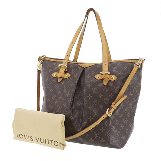 LOUIS VUITTON LV Palermo GM Shoulder Tote Bag Monogram M40146 #AH416
