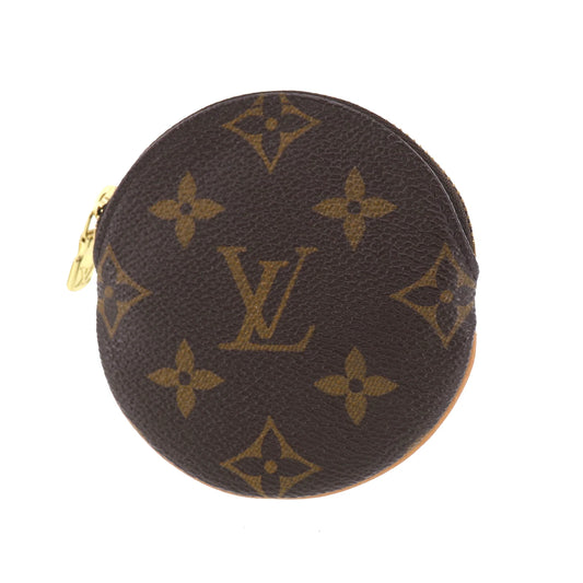 LOUIS VUITTON LV Port Monnaie Rond Coin Wallet Monogram M61926 #EF426