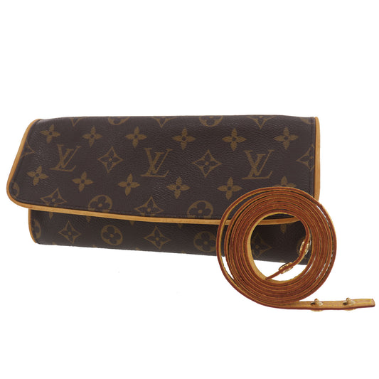 Louis Vuitton LV Pochette Twin GM Shoulder Bag Monogram M51852 #AH419