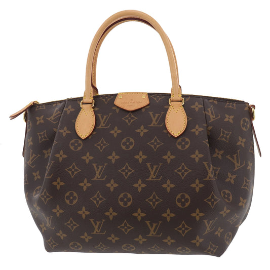 LOUIS VUITTON LV Turenne MM Handbag Monogram Leather M48814 #EB105