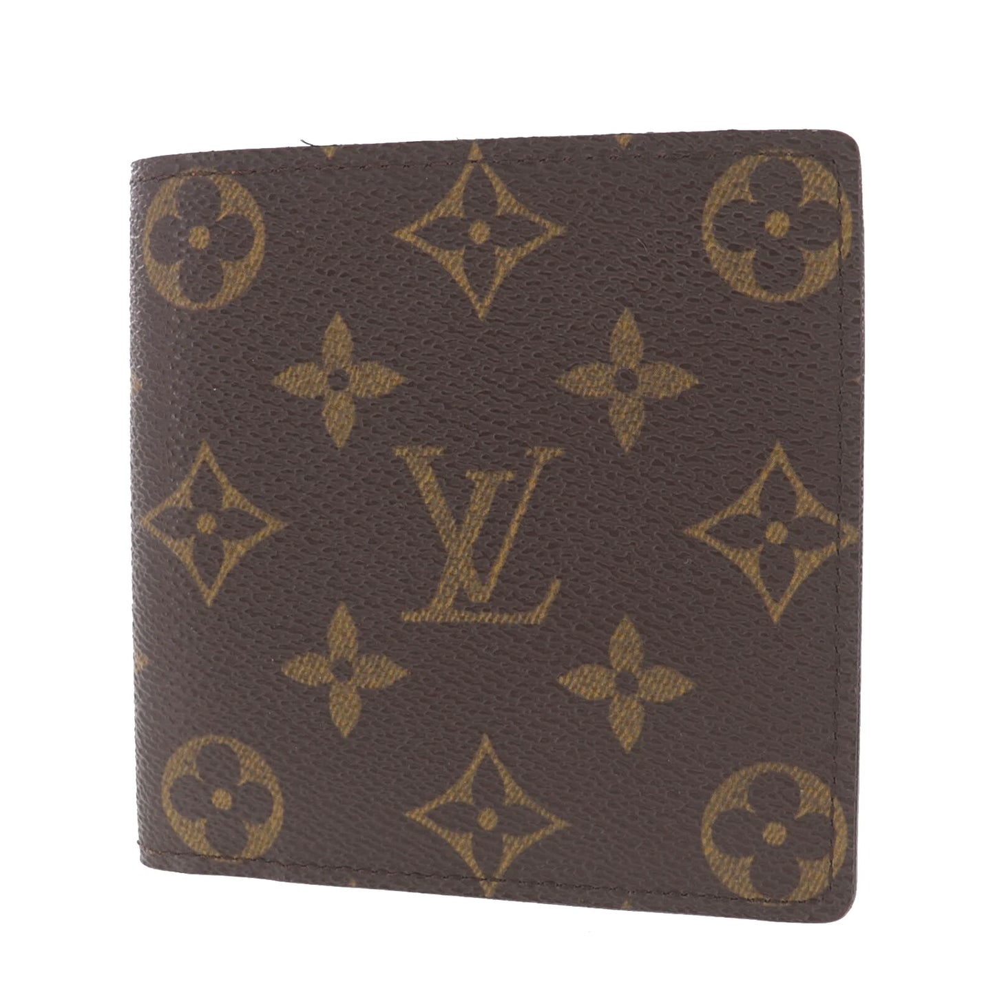 LOUIS VUITTON LV Portefeuille Marco Bifold Wallet Monogram M61675 #EG399