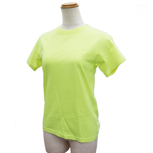 BALENCIAGA Short Sleeve T-shirt Tops XS Gluorescent Yellow #AH677