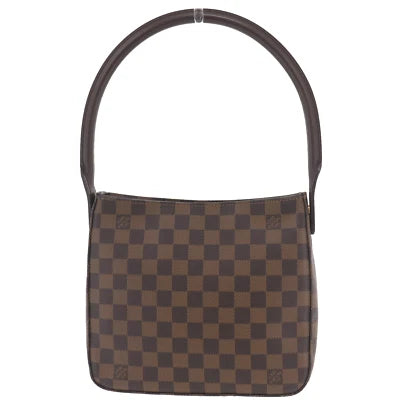 LOUIS VUITTON LV Looping MM Shoulder Bag Damier Leather N51157 #DA999