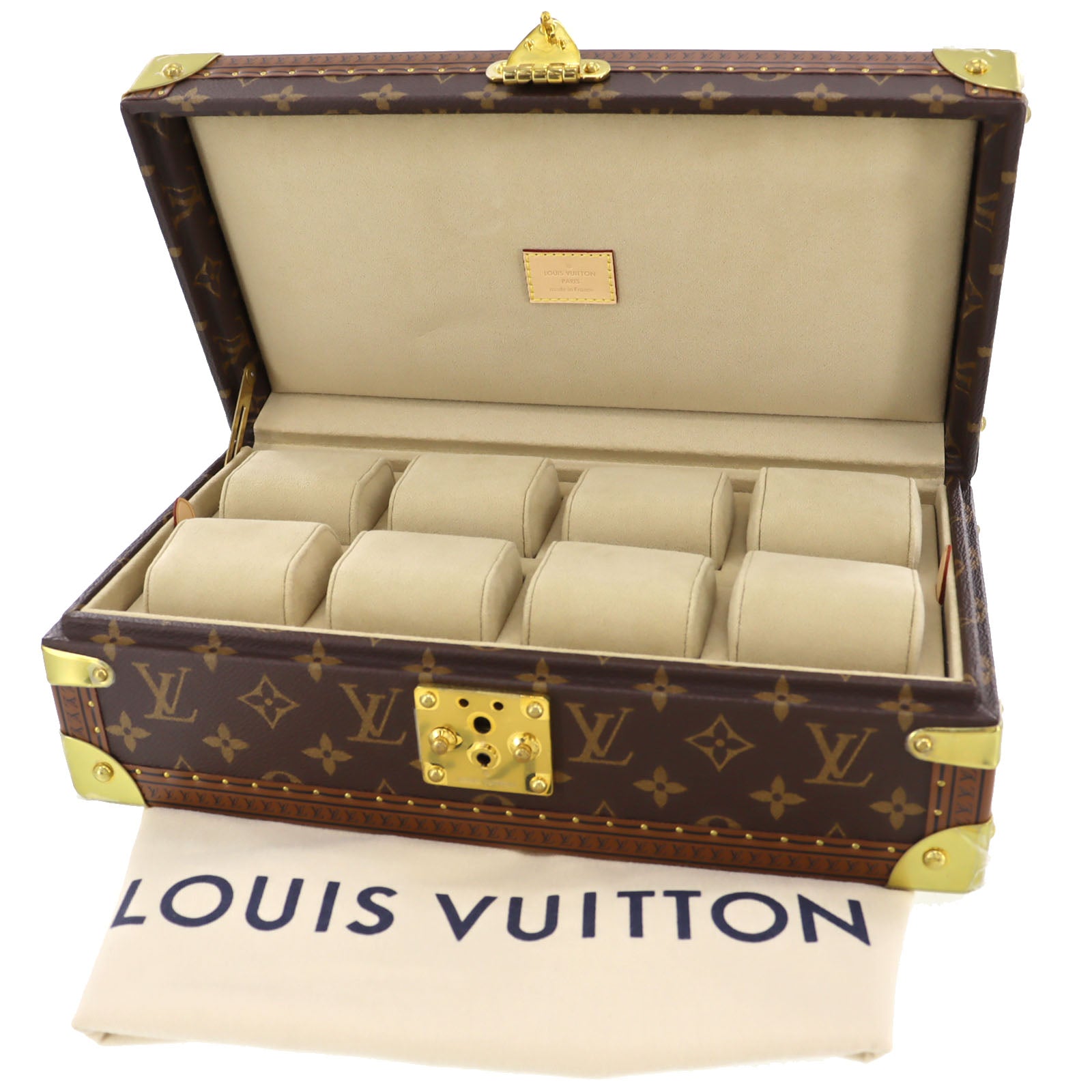 Louis Vuitton LV Coffret 8 Montres Watch Case Box Monogram M47641 BJ7 louis-vuitton-lv-coffret-8-montres-watch-case-box-monogram-m47641-bj7