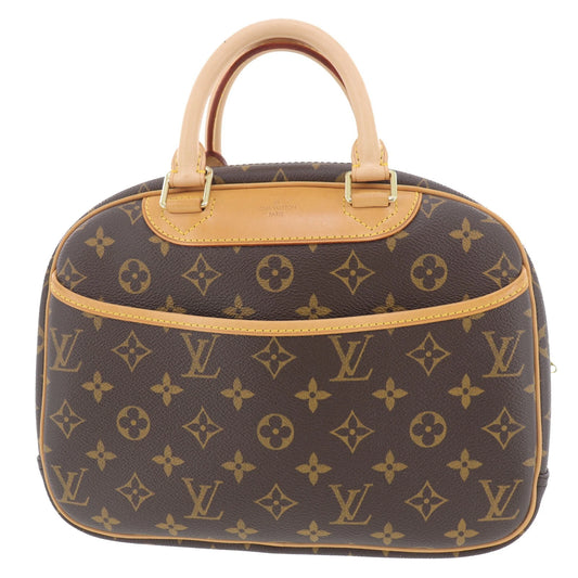 LOUIS VUITTON LV Trouville Handbag Monogram Leather M42228 #BP947