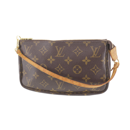 LOUIS VUITTON LV Pochette Accessories Monogram Pouch Handbag M51980 #CP451