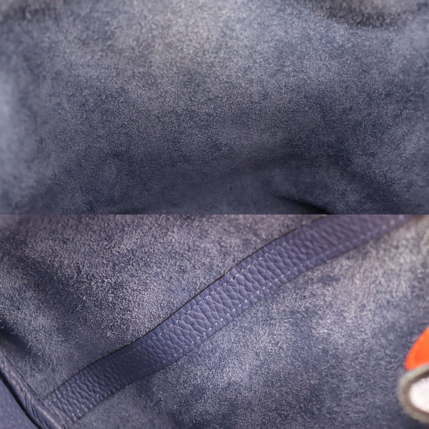 Hermes Picotin Lock PM Handbag Bule Navy Taurillon Maurice #AH704