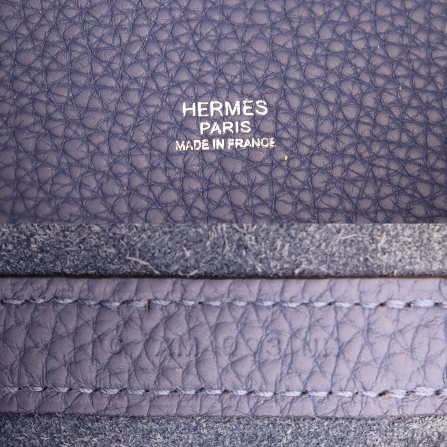 Hermes Picotin Lock PM Handbag Bule Navy Taurillon Maurice #AH704