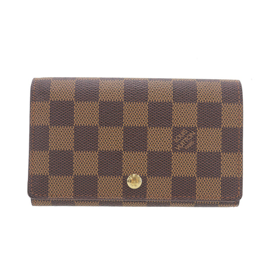 Louis Vuitton LV Damier Bifold Wallet Portemonnaie Billets Tresor N61730 #CS976
