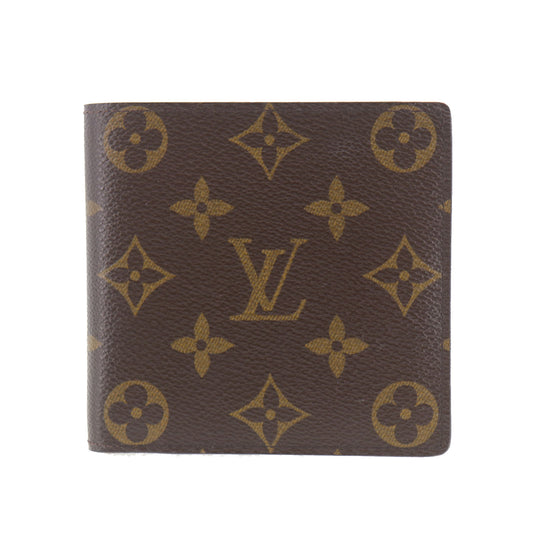 Louis Vuitton LV Bifold Wallet Monogram Brown M61665 #ED367