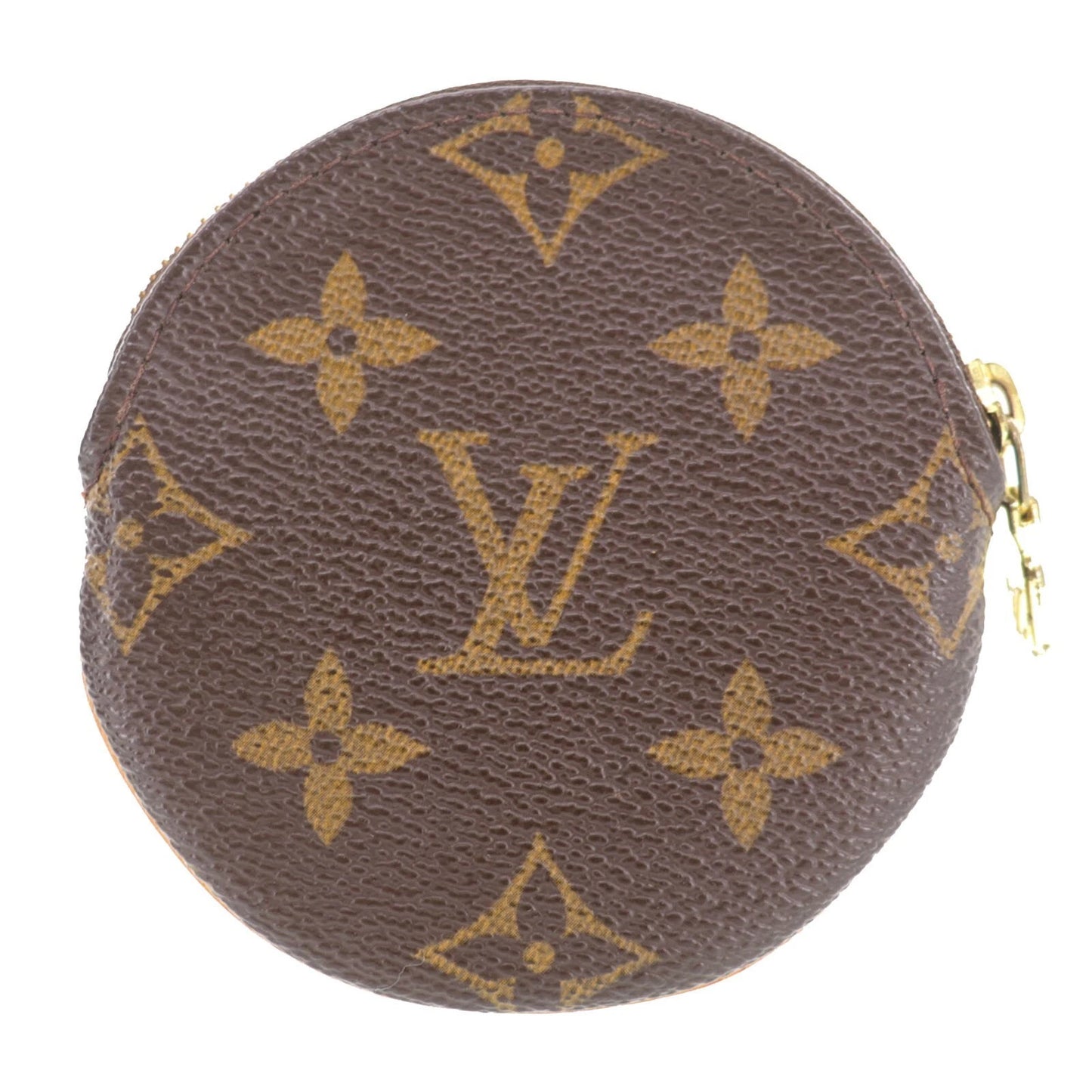 LOUIS VUITTON LV Port Monnaie Rond Coin Wallet Monogram M61926 #EG401