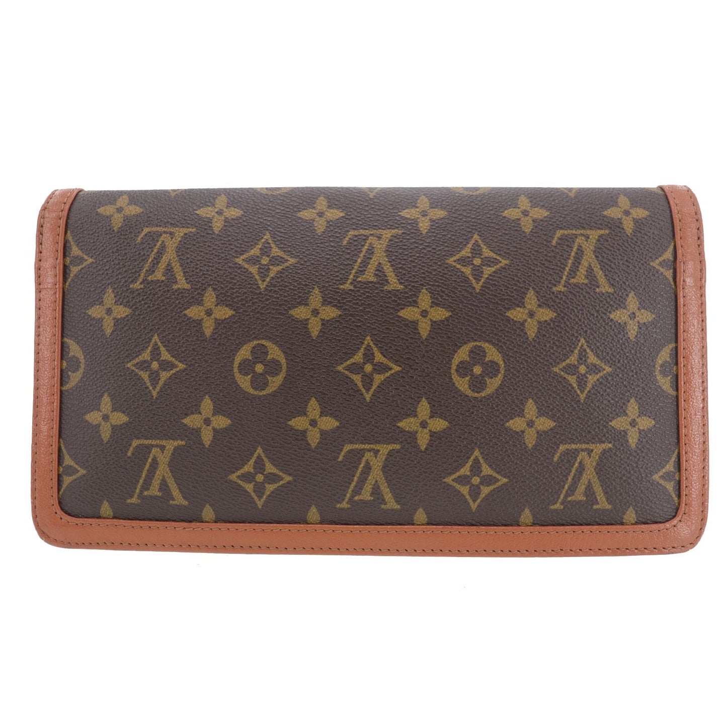 LOUIS VUITTON LV Pochette Dam GM Clutch Bag Monogram Leather M51812 EF744