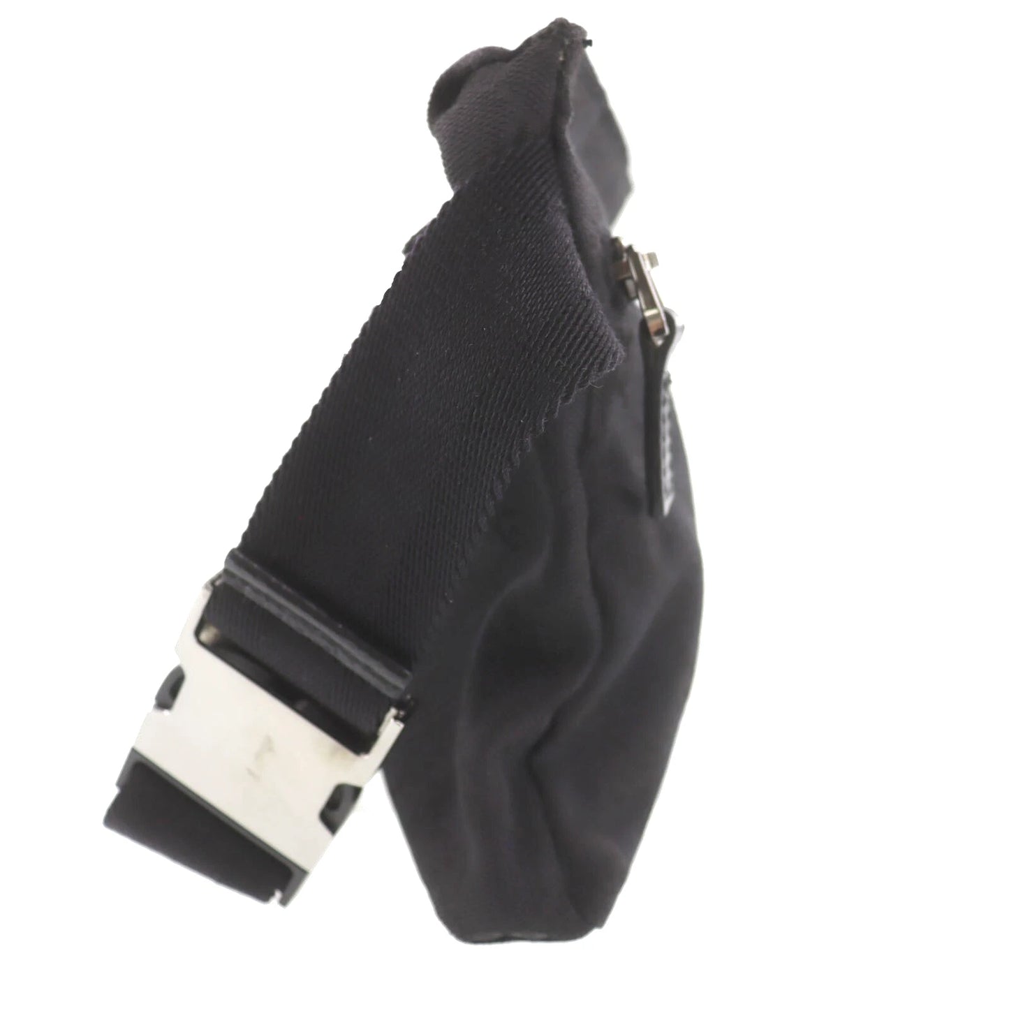 GUCCI Original GG Canvas Fanny Pack Waist Bag Black Canvas #BT121