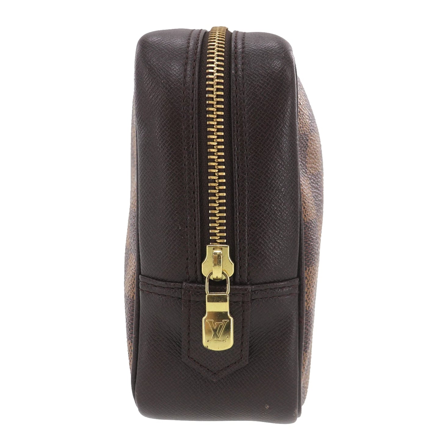 LOUIS VUITTON LV Trousse Toilette Pouch Bag Damier Leather N47623 #CT977