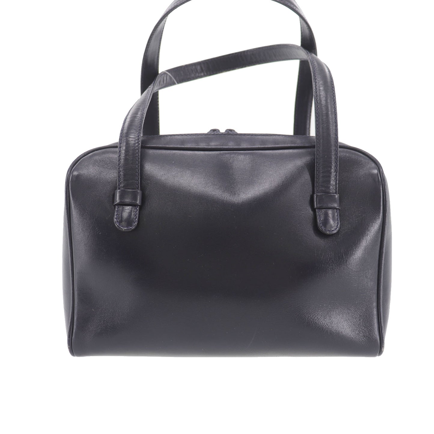 CELINE Handbag Bag Navy Leather #BZ378