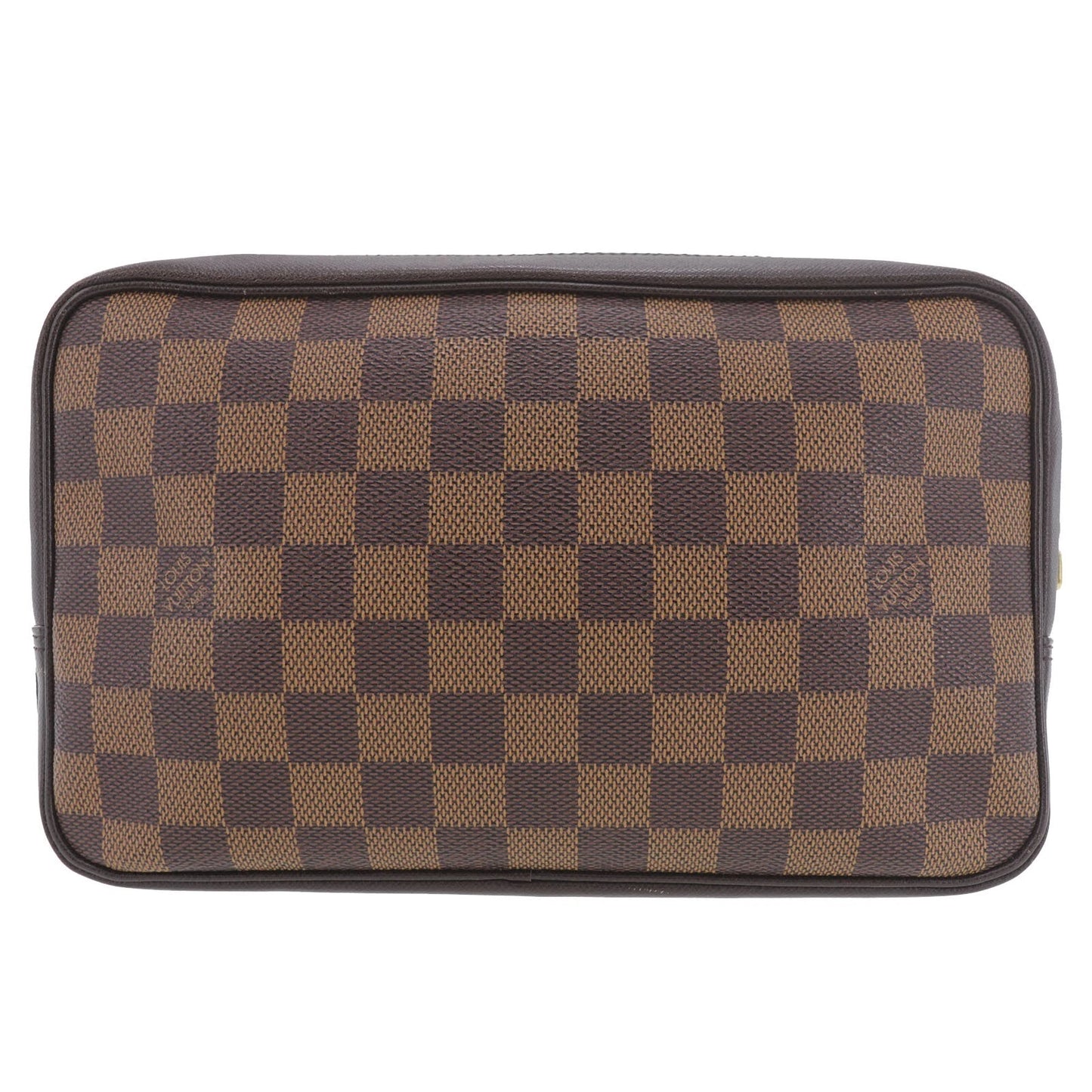 LOUIS VUITTON LV Trousse Toilette Pouch Bag Damier Leather N47623 #CT977