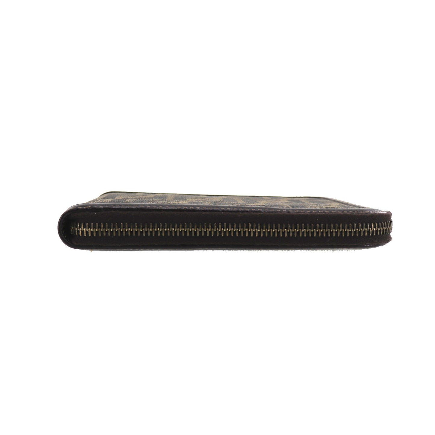 FENDI Zucca CD Case Brown Black Canvas #AH270