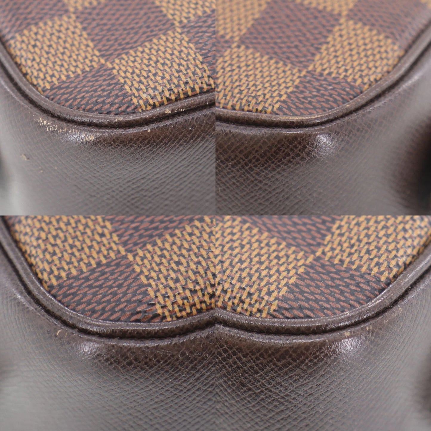 LOUIS VUITTON LV Trousse Toilette Pouch Bag Damier Leather N47623 #CT977