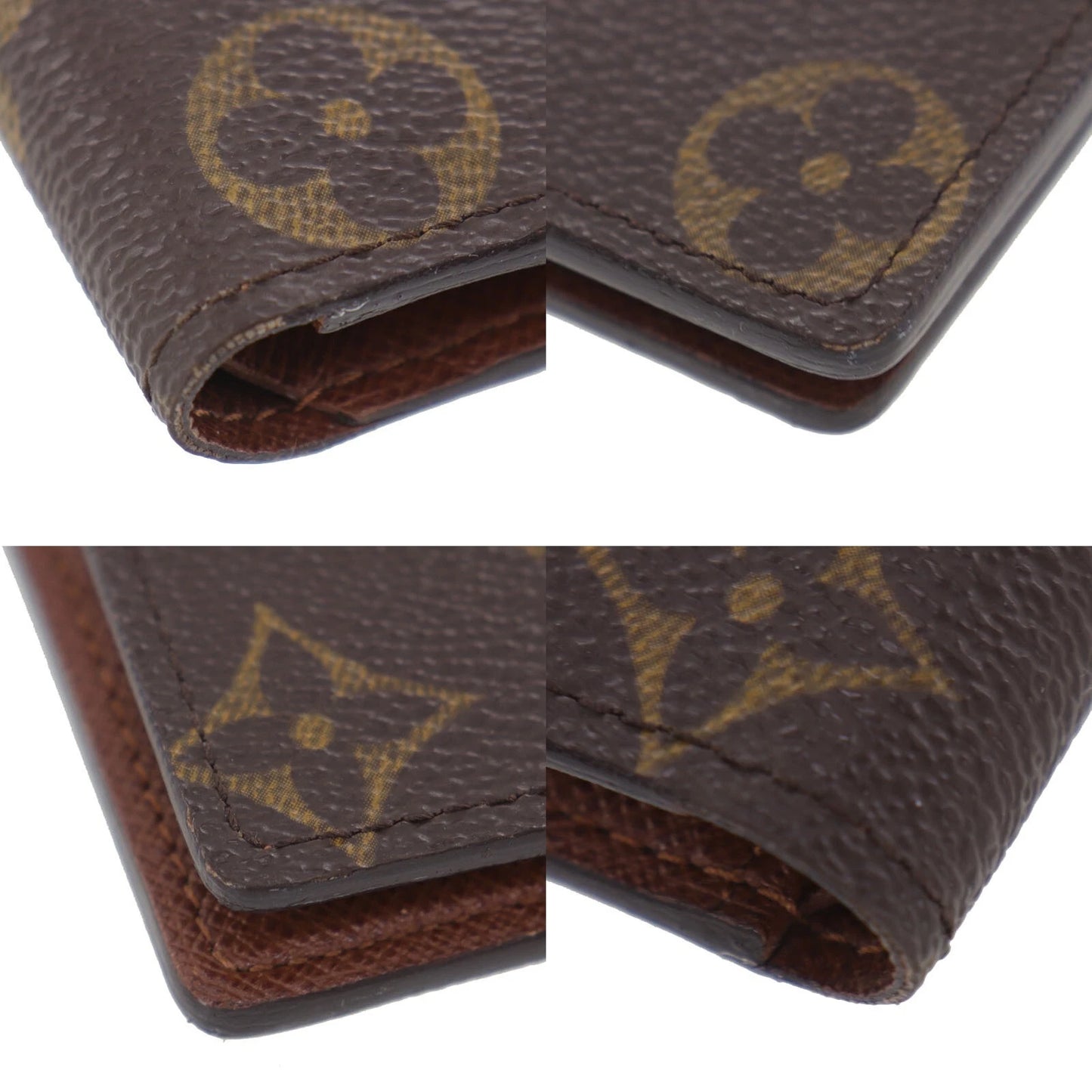 LOUIS VUITTON LV Portefeuille Marco Bifold Wallet Monogram M61675 #EG399