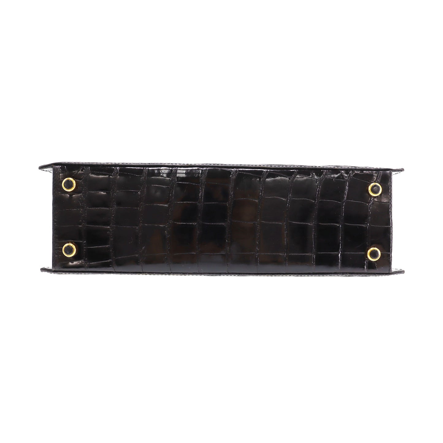 CHANEL Shoulder Bag Embossed leather Black #BL492