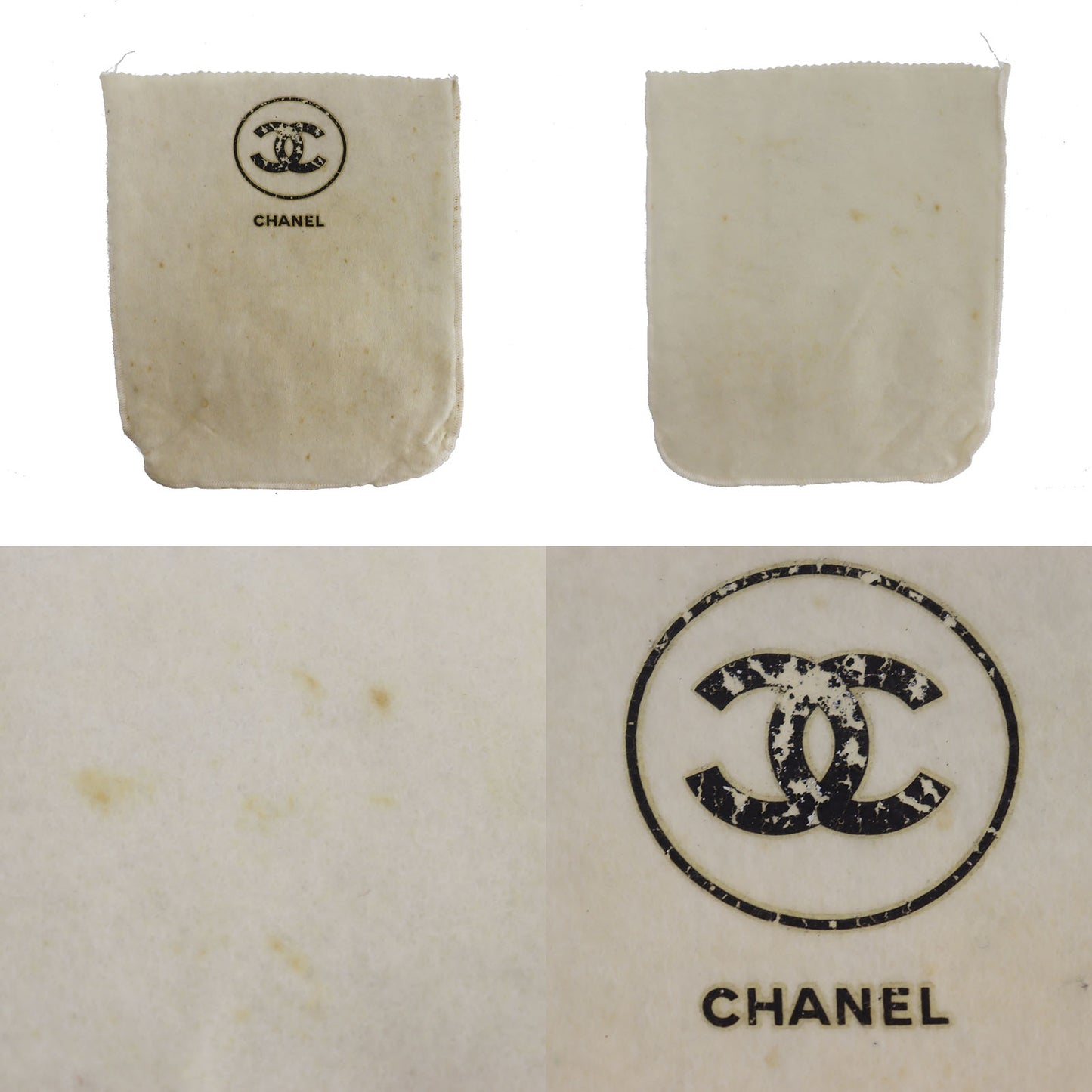 CHANEL 5-sheet Set Dust Bag 10.0 x 7.8in / 25.5 x 20.0cm #EC240