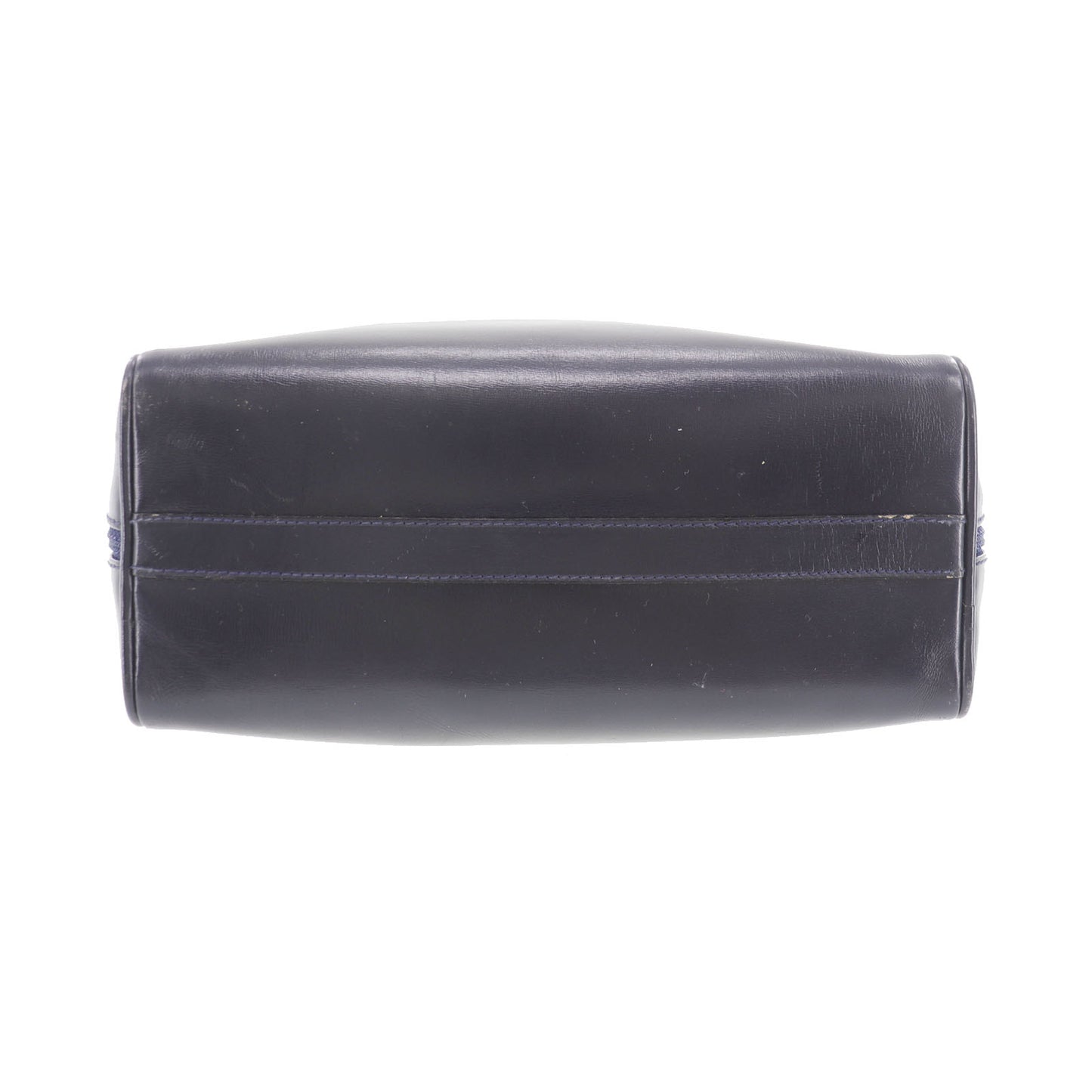 CELINE Handbag Bag Navy Leather #BZ378