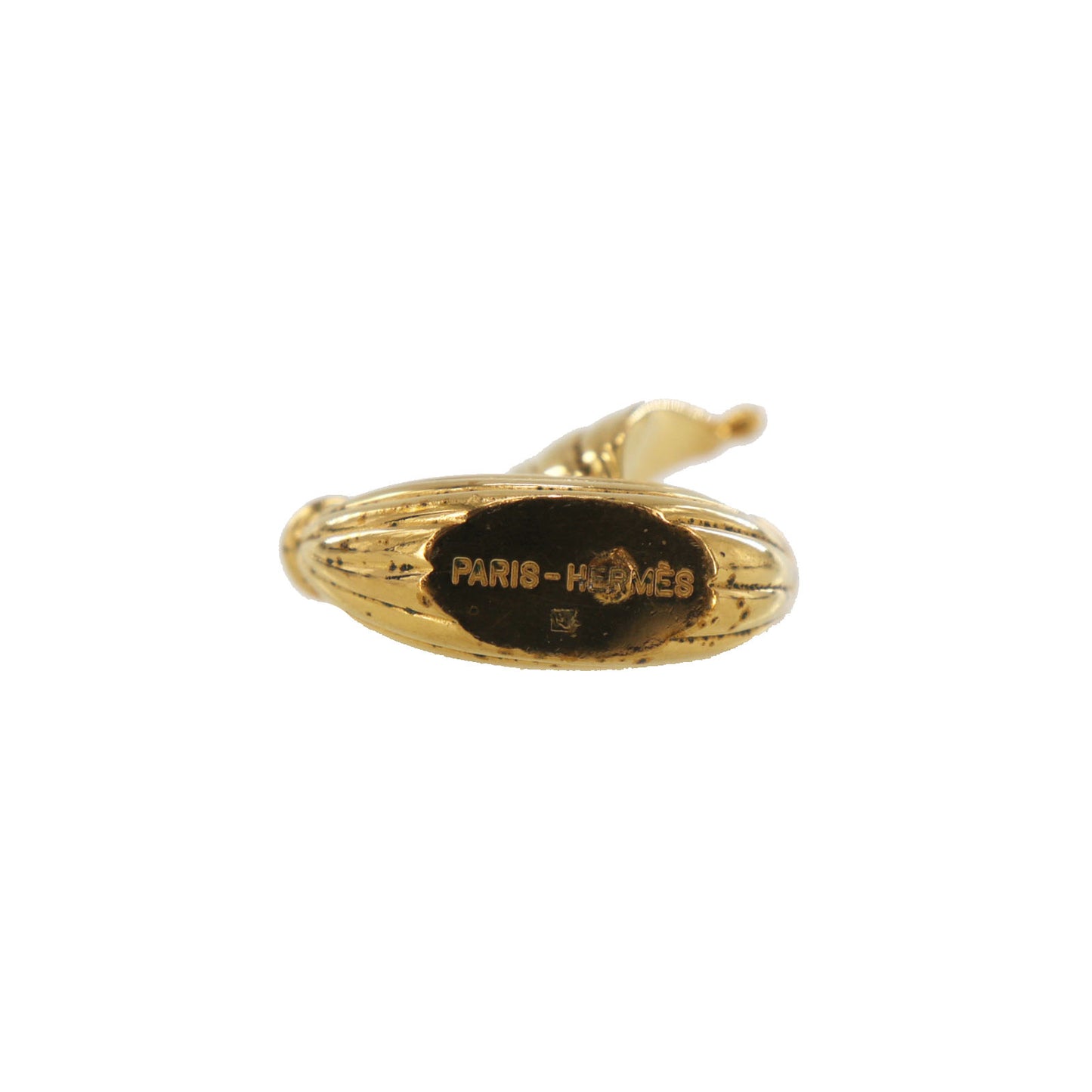 HERMES Cadena Padlock L’ Air de Paris Yacht Gold-Plated #EG986