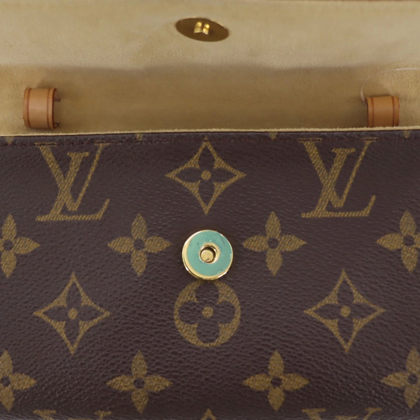 LOUIS VUITTON LV Pochette Twin PM Shoulder Body Bag Monogram M51854 #BS75