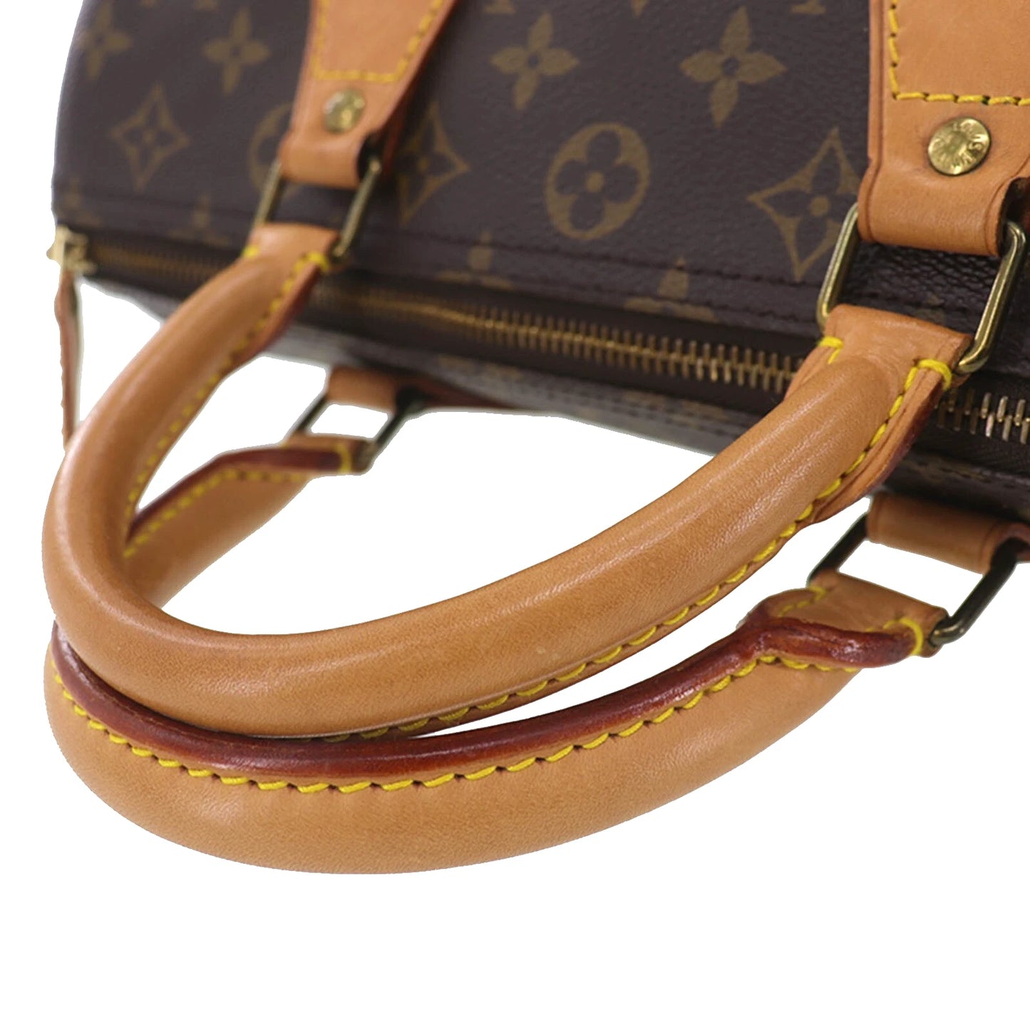 LOUIS VUITTON LV Speedy 30 Handbag Monogram Leather M41108 #AG874