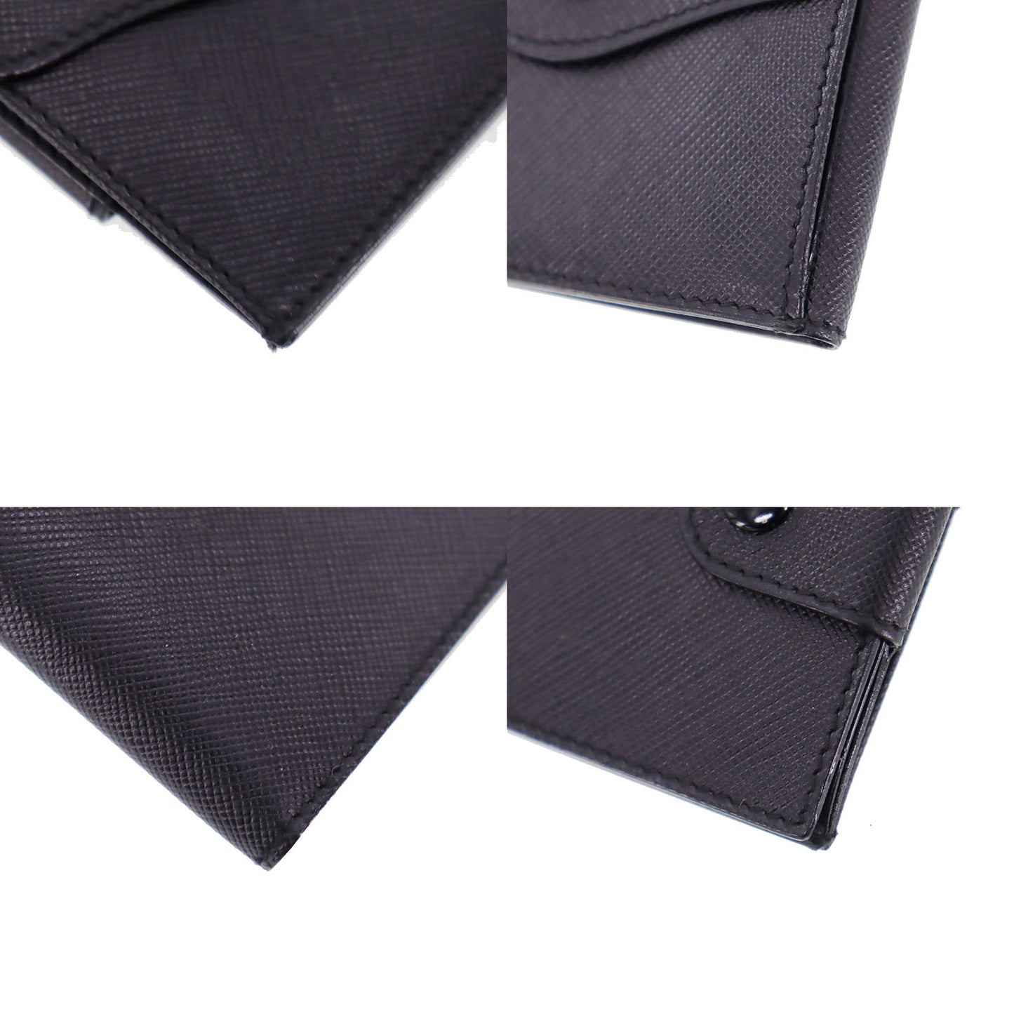 GUCCI Small Bi-fold Wallet Black Leather #AH562