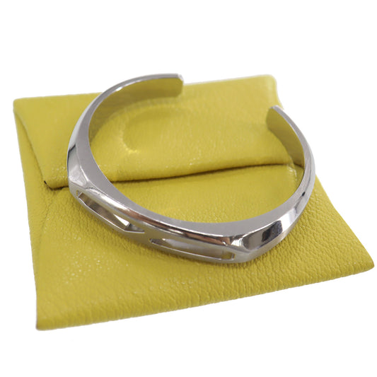 Hermès Bangle Bracelet Silver GD 02 20 T5 #CF810