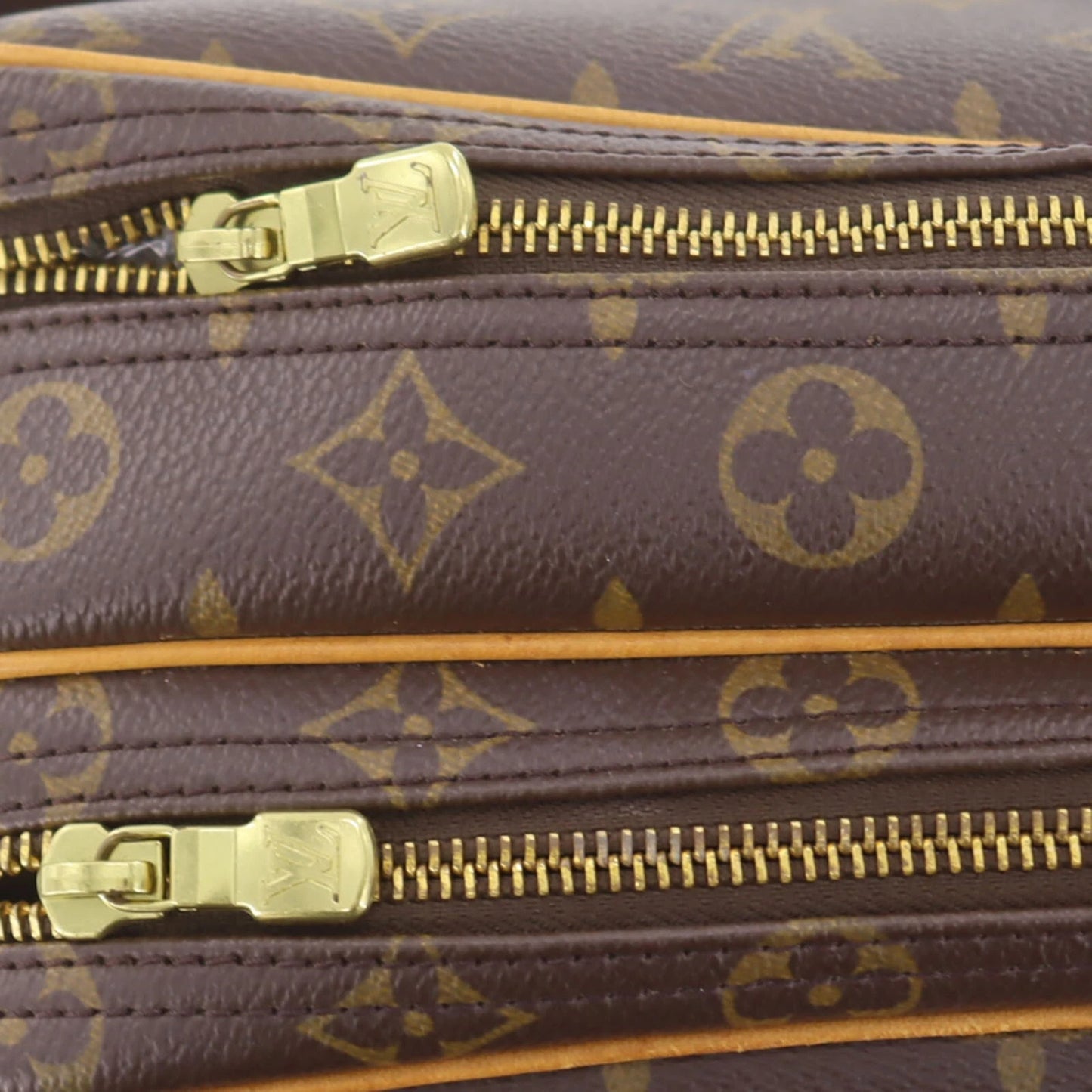 LOUIS VUITTON LV Reporter PM Shoulder Bag Monogram Leather M45254 #BO87